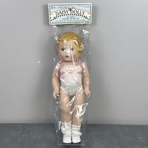 Vintage New Daisy Dolly Daisy Kingdom 18" Doll Light Blonde 1997 3075-32105
